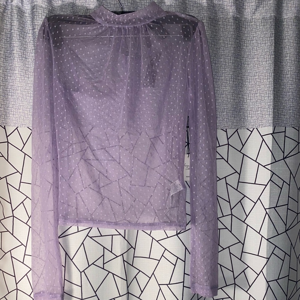 Mesh Top - Lavender